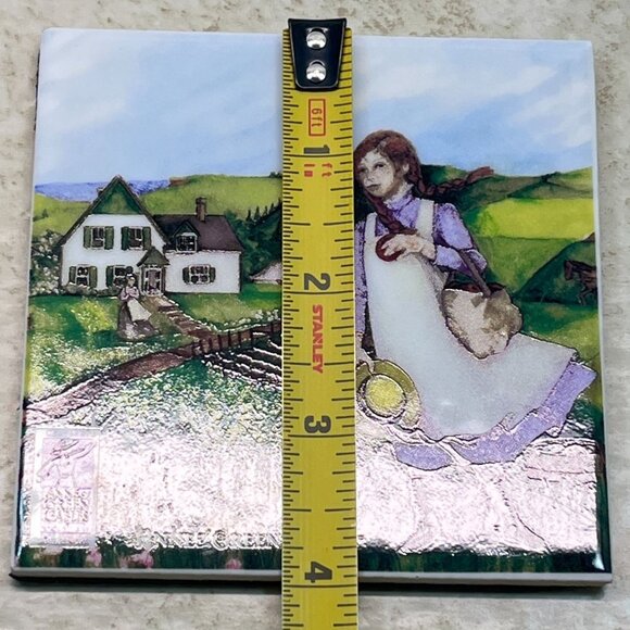 Anne Of Green Gables Porcelain Coaster Kindred Spirits Collection Tile - Picture 4 of 6